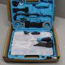 DURATECH 41 Pieces Bike Repair Tools, Complete Bike Tools Kit with Storage Box, Mountain Bike Maintenance Tools, for Mountain, Road, and Park Bicycle with Chain Riveter, Tire Levers, Crank Puller