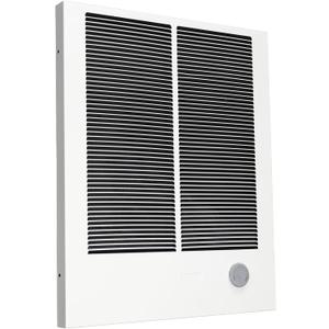 198 High Capacity Wall Heater, 4000 Watt at 240 VAC Heavy Duty 18-Gauge Steel Wall Heater With High Efficiency Blower Wheel, Adjustable Thermostat For Warehouse, Office, Front Rooms, Halls