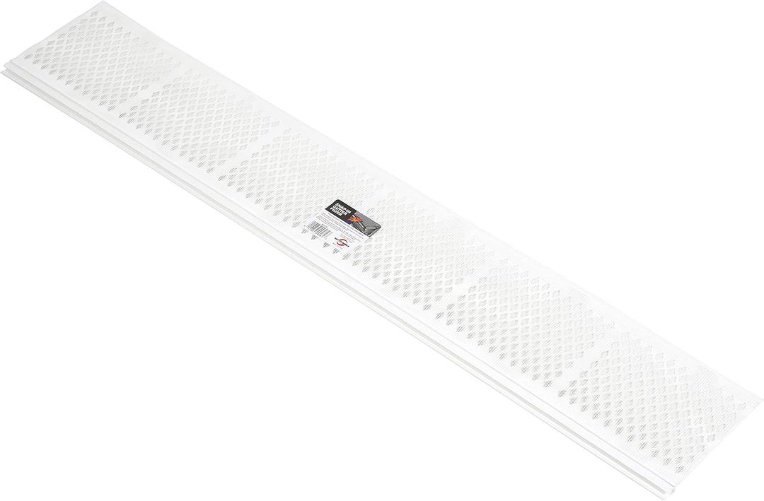 Amerimax Home Products 86670 Snap-in Filter Gutter Guard, 3', White (Pack of 25), 75 Foot