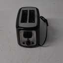 Toastmaster 2-Slice Cool Touch Toaster, black with stainless accent