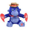 Holiday Home Animated Gorilla Plush, 9 in 