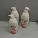 Jergens Original Scent Dry Skin Body Lotion, Hand and Body Moisturizer, Cherry Almond Essence, Dermatologist Tested, 21 Oz, Pack of 3