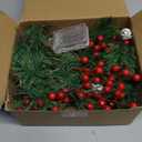 Christmas Garlands 6.56FT 30 LED Remote Garlands with Lights Battery Operated Pine Garland with Artificial Greenery Garland Christmas Decorations Timer & 8 Flash Modes