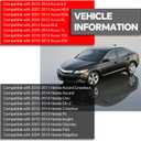 Mass Air Flow Sensor 37980RNAA01 Compatible with 2007-2013 Acura MDX, 2010-2011 Honda Accord Crosstour, 2009-2014 Honda Ridgeline Replaces MAF0033 37980-RNA-A01