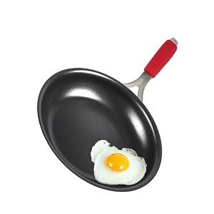Agerma 10 Inch Nonstick Frying Pan, Tri-Ply Clad Stainless Steel Skillet
