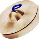 Andoer 15cm/5.9in Mini Small Kids Children Copper Hand Cymbals Gong Band Rhythm Beats Percussion Musical Instrument Finger Cymbals