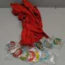 86PCS For Cute P.o.kemon Birthday Party decorations Set Included 12 Bracelets, 12 Acrylic Pins, 12 Keychains, 50 Stickers, for Boys and Girls Cartoon Theme Party