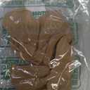 Fandamei Wig Cap, Hair Net for Wigs, 30 CM Large Mesh Wig Cap for Long Hair for Women, Nylon Hair Net Non Slip for Halloween Rave Party Cosplay-Light Brown 2 PCS