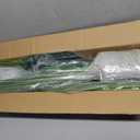 4ft 2pcs Large Artificial Plants Fake Palm Tree Tropical Palm Leaves Faux Palm Plants Tall Tree Indoor Real Touch Plastic Monstera Leaves for Home Garden Outdoor Office Decor (4ft/125cm-2pcs)