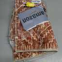 Wonnitar Moroccan Bathroom Rug,Washable 2x3 Small Bath Mat, Boho Tribal Soft Kitchen Sink Mat, Non-Slip Geometric Entry Way Rug, Low-Pile Indoor Carpet for Bedside Entrance Laundry (Brown,2'x3')