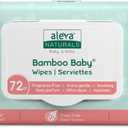 Aleva Naturals Bamboo Baby Wipes, Sensitive, 6 Count, 14.1 Ounce