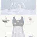 Hanna Nikole Women 2 Piece Tankini Swimsuits, Modest Bathing Suit, Beads V Neck Swimwear with Sporty Swim Shorts Pockets (XXL)