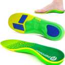 Arch Support Plantar Fasciitis Insoles - Heavy Duty Orthotic Inserts for Flat Feet, High Arch, Heel Pain - Men and Women