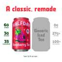 2 x Halfday Raspberry Ready To Drink Iced Tea, 12 Fluid Ounce (Pack of 12) (EXP 03/26/28)