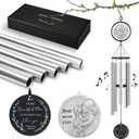 Gifts for Mom from Daughter Son Kids,Birthday Gifts for Mom, Perfect Present for Mothers of All Ages, 36 Outdoor Wind Chimes