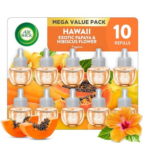 Air Wick Scented Oils 0+10 Hawaii Exotic Papaya & Hibiscus Flower, PCS 9