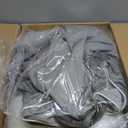 XL Orthopedic Dog Bed, Extra Large Dog Bed, Dual-Sided Pet Cooling Beds with Memory Foam Washable Cover Nonslip Bottom, Waterproof XLarge Pet Couch Beds with Bolsters, Light Grey