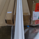 ChrisDowa Cordless Zebra Blinds for Windows, Dual Layer Free-Stop Light Filtering Window Roller Shades, Pull Down Privacy Zebra Shades for Home, Office, Bedroom, Door (70" W x 72" H, White)