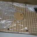Serene Valley Sink Bottom Grid 22" X 14-1/2", Centered Drain with Corner Radius 3/8", Sink Protector SVH2215C
