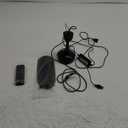 17.7" Inch Portable Ceiling Fan with Remote Control Timing 3 Speed,USB Plug In,5V DC Powered,6 Blades,Indoor/Outdoor RV Camping Tent Canopy,Gazebo,Beach,Hanging,Quiet,black