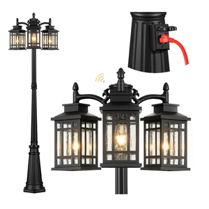 Opaxis Lighting - Three Head Outdoor Post Light