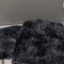 Thicken 3 Piece Bathroom Rug SetU-Shaped Contour Rug, Mat and Toilet Lid Cover,Water Absorbent Soft Microfiber Shaggy Bathroom Mat,for Tub, Shower, Bath Room,Machine Washable (Dark Grey)