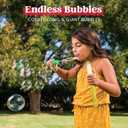 JOYIN 24 Pack 14.6 Big Bubble Wands Bulk (2 Dozen) for Summer Toy, Outdoor/Indoor Activity Use, Easter, Bubbles Party Favors Supplies for Kids