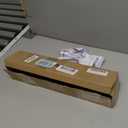 Wood Curtain Rods for Windows 48 to 84 Inch, 1 Diameter Drapery Rod with Imitation Wood Grain Finials, Adjustable Heavy Duty Curtain Rod Set, Indoor/Outdoor Modern Curtains Rods, 30-88