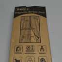 Magnetic Screen Door, Keep Bugs Out, Pet & Kid FriendlyWorks with Front Doors, Sliding Doors,Fit Door Size 34 x 78 Inches Black