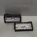 4WDKING 7 Inch LED Light Bar, 2PCS 240W 24,000LM Offroad Fog Light Driving Light Pods with Spot Flood Combo Beam, Waterproof Led Work Lights Compatible for Jeep Pickup Truck Trailer ATV UTV