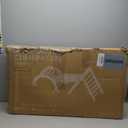 Tiny Land Pikler Triangle Set, 7-in-1 Foldable Pikler Triangle Climbing Toys Set for Kids,Baby Indoor Playground Jungle Gym, Wooden Montessori Climbing Set for Toddler (Rainbow) (Standard)