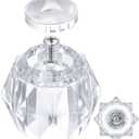 Dreyoo Shower Faucet Handle Replacement for H71, Shower Handle Compatible with Delta Faucet Single Handle Tub Faucets, Shower Knob with Button and Screw, Clear Acrylic