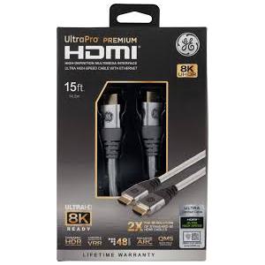 UltraPro Premium HDMI 15ft 8K UHDR Ultra High Speed Cable With Ethernet
