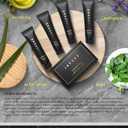 Infuse Black Soaps & Toiletries Bulk Set | 1-Shoppe Amenities Kit for Hotels & Vacation Rentals | 1 oz Shampoo, Conditioner, Body Wash, Lotion, 1.25 oz Cleansing Bar | 300 Pieces
