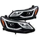 Spyder Factory Style Black Projector Headlights with LED DRL for the 2016–2018 Chevy Cruze