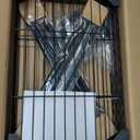 3 Tier Metal Wire Storage Shelves,Adjustable Small Wire Shelving Unit,Utility Storage Rack for Kitchen,Bedroom,Laundry Room,Pantry & Office, 17.7Wx11.8Dx35.4H, Black