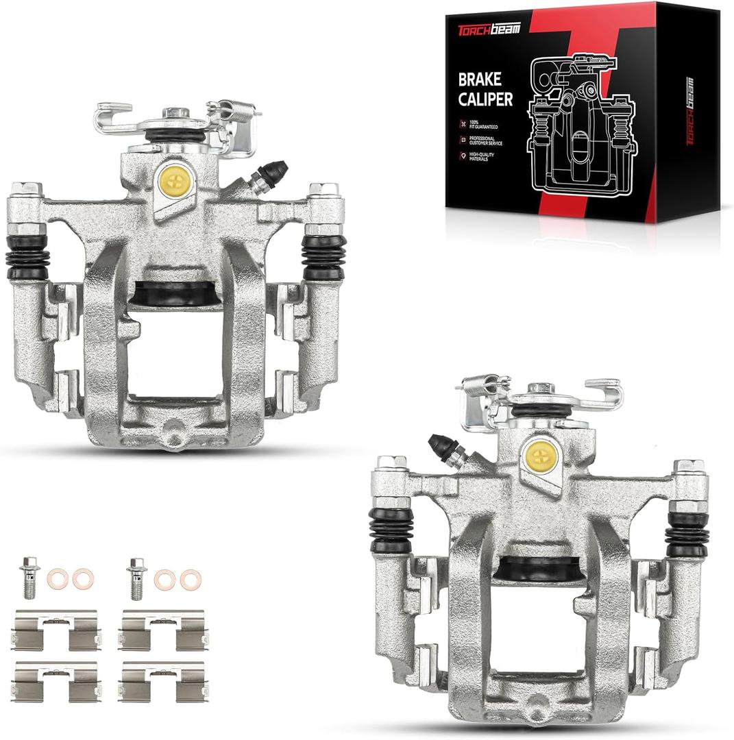Torchbeam Rear Brake Calipers Set for Chevrolet Cruze 2011-2015, Chevrolet Cruze Limited 2016, Rear Left and Rear Right Calipers with Bracket Replace # 18B5310+18B5311