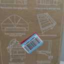 TinyGlow 4 in 1 Baby Bassinet, Pack and Play, Bedside Crib Sleeper, Diaper Changer, Quickly Assembled and Folded Portable Crib with Mattress and Mosquito Net, Easy to Carry
