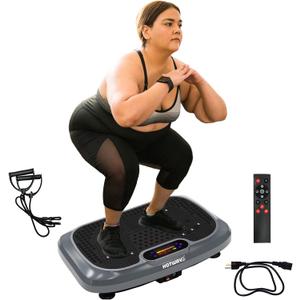 Vibration Plate Exercise Machine，Home Gym Shaping Fitness Workout