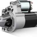 New Starter Replacement for Chrysler for Town & Country 3.3L 2006-2010 for Jeep for Wrangler 3.8L 2009-2011 for Volkswagen for Routan 3.8L 2009-2010, 428000-3071, 1.2Kw/12 Volt Starter