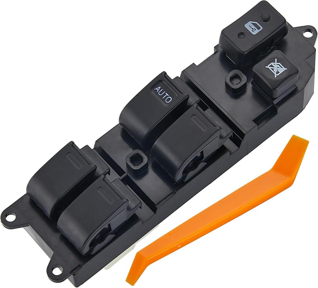 Power Window Switch Fits for 1995-1996 Toyota Camry Sedan Wagon.96-97 Toyota 4Runner,Corolla,RAV4.95-97 Tercel.Driver Side Control Door vidrios Master Switch.Replaces 8482006011 8482033060