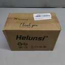 Helunsi 32.8ft Cloth Covered Lamp Cord, 18 AWG 2 Conductor Hemp Rope Vintage Electrical Cord Braided Electrical Wire, 18 Gauge Round Rayon Fabric Wire for DIY Antique Industrial Lighting Project