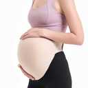 Seedollia Fake Pregnancy Fake Pregnant Belly With Memory Foam Santa Big Belly Party Costume (9-10Months)