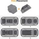 K&F CONCEPT Camera Sling Bag Crossbody Bag Waterproof Camera Shoulder Backpack DSLR/SLR/Mirrorless Camera Case