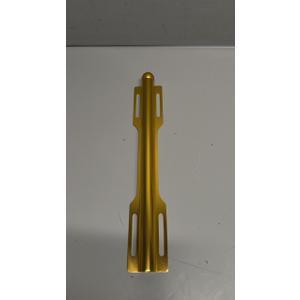 Valet Rod for Closet Pull Out, Rod for Bedroom Laundry Room Bathroom, Orange (1 Pack)