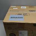 Instant Pot 7.5QT RIO Wide, 7-in-1 Electric Multi-Cooker, Pressure Cooker, Slow Cook, Rice, Steamer, Saut, Yogurt & Warmer, Wide Base, Large Searing Base, WhisperQuiet Steam Release (Black)