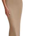 PRETTYGARDEN Women's Off The Shoulder Maxi Dresses 2025 Summer Formal Elegant Cocktail Party Wedding Guest Long Dress (Beige, XXL)