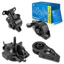 PHILTOP Engine Mount Compatible with 2007-2008 Honda Fit,Transmission Motor Mounts for Replace A4541, AM500, A4552, A4538, Set of 4