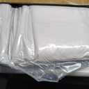 EASELAND Queen Size Down Alternative Comforter - Quilted Duvet Insert for All Seasons, Soft Lightweight with Corner Tabs, Summer Winter Warm Bedding, Light Grey 88x88 Inches