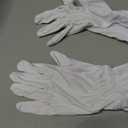 Microfiber Cleaning Gloves, White, Anti-Scratch & Anti-Fingerprint Protection for Jewelry
